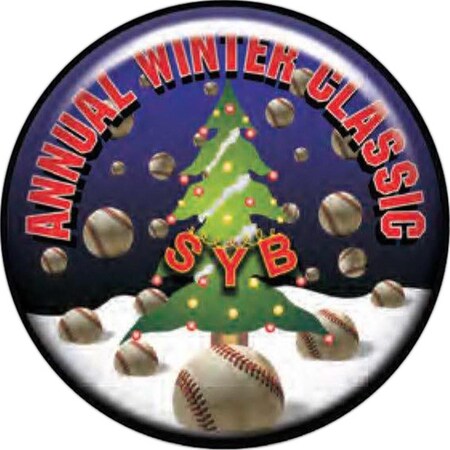 Simba 2.12 in. Round Vibraprint Lapel Pin EXPRESS-SP2RD